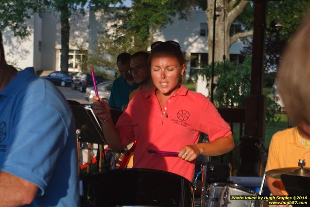 Miami University Steel Drum Band performs at Greenhills Concert on the Commons