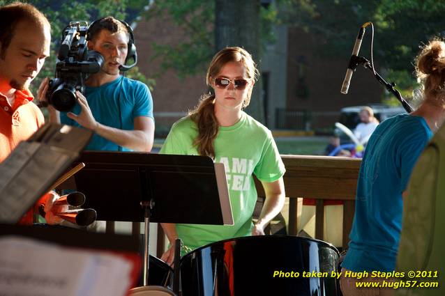 The Miami University Steel Band performs its 2011 Greenhills Concert on the Commons