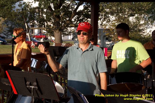 The Miami University Steel Band performs its 2011 Greenhills Concert on the Commons