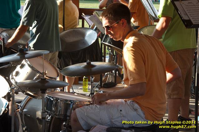 The Miami University Steel Band performs its 2011 Greenhills Concert on the Commons