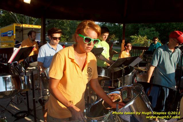 The Miami University Steel Band performs its 2011 Greenhills Concert on the Commons