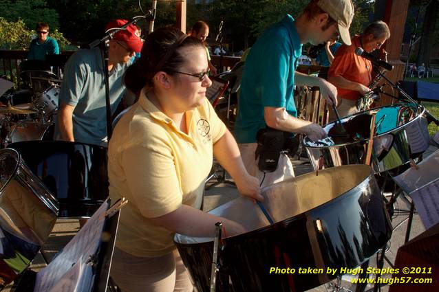 The Miami University Steel Band performs its 2011 Greenhills Concert on the Commons