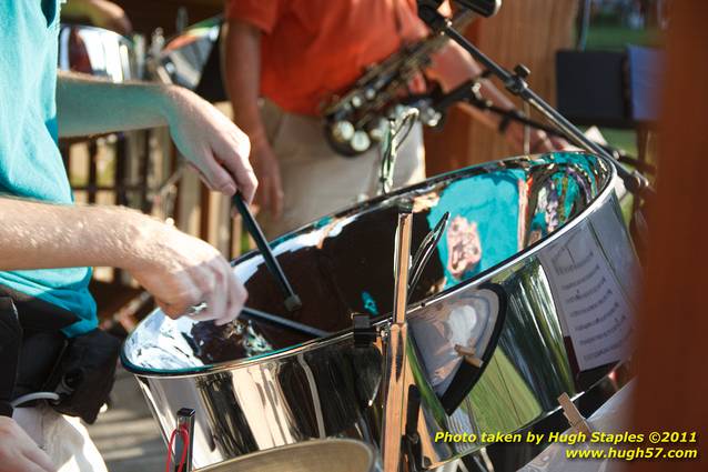 The Miami University Steel Band performs its 2011 Greenhills Concert on the Commons