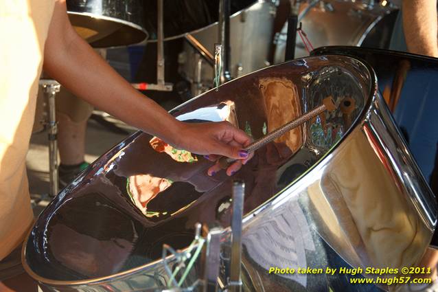 The Miami University Steel Band performs its 2011 Greenhills Concert on the Commons