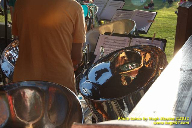 The Miami University Steel Band performs its 2011 Greenhills Concert on the Commons