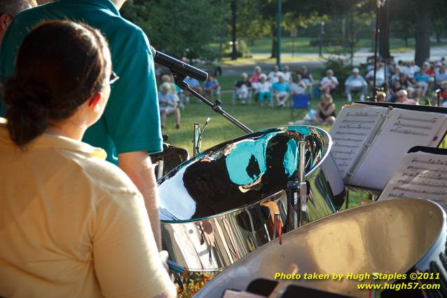 The Miami University Steel Band performs its 2011 Greenhills Concert on the Commons