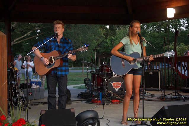 Little Blue performs during intermission at Greenhills Concert&nbsp;on&nbsp;the&nbsp;Commons