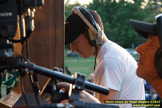 Tex Schramm & The Radio King Cowboys, a country band, perform on a downright chilly (for August), but otherwise beautiful night at Greenhills Concert on the Commons