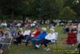 Tex Schramm & The Radio King Cowboys, a country band, perform on a downright chilly (for August), but otherwise beautiful night at Greenhills Concert on the Commons\n\nPam Yenser performs during the intermission