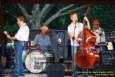 Tex Schramm & The Radio King Cowboys, a country band, perform on a downright chilly (for August), but otherwise beautiful night at Greenhills Concert on the Commons