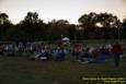 Tex Schramm & The Radio King Cowboys, a country band, perform on a downright chilly (for August), but otherwise beautiful night at Greenhills Concert on the Commons