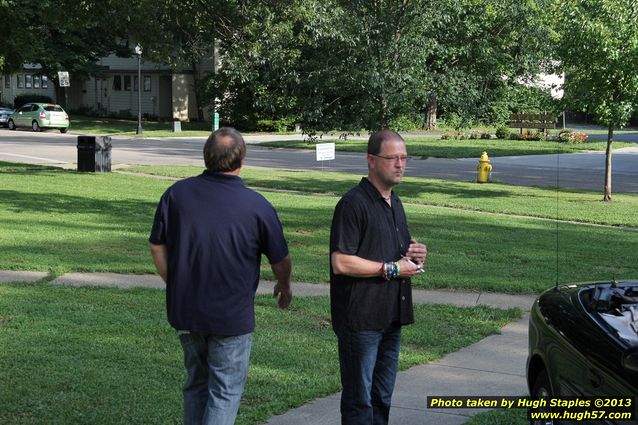 G. Miles & The Hitmen, a Blues/Rock band, perform on a gorgeous night in late July at Greenhills Concert on the Commons