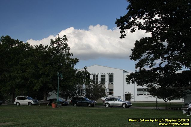 G. Miles & The Hitmen, a Blues/Rock band, perform on a gorgeous night in late July at Greenhills Concert on the Commons