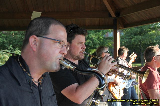 G. Miles & The Hitmen, a Blues/Rock band, perform on a gorgeous night in late July at Greenhills Concert on the Commons