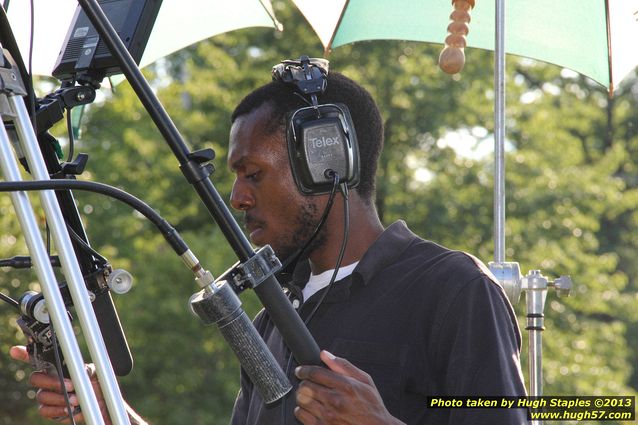 G. Miles & The Hitmen, a Blues/Rock band, perform on a gorgeous night in late July at Greenhills Concert on the Commons