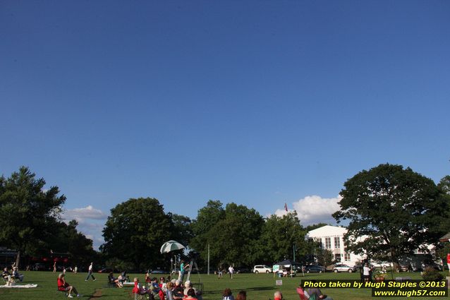 G. Miles & The Hitmen, a Blues/Rock band, perform on a gorgeous night in late July at Greenhills Concert on the Commons