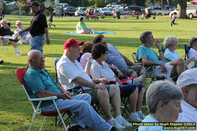 G. Miles & The Hitmen, a Blues/Rock band, perform on a gorgeous night in late July at Greenhills Concert on the Commons