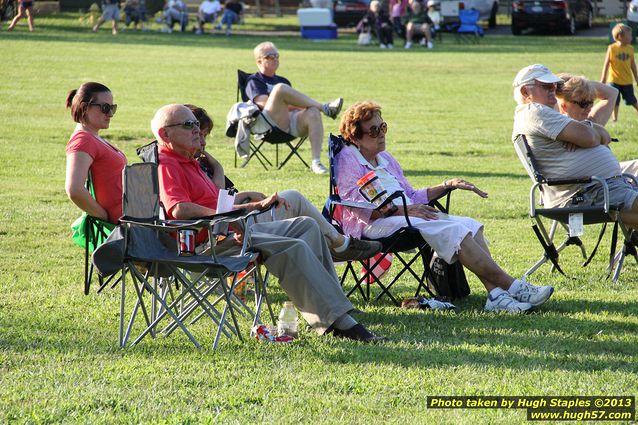 G. Miles & The Hitmen, a Blues/Rock band, perform on a gorgeous night in late July at Greenhills Concert on the Commons