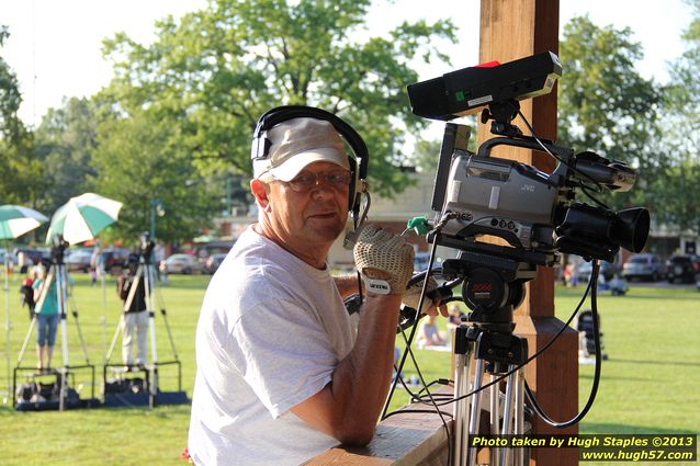 G. Miles & The Hitmen, a Blues/Rock band, perform on a gorgeous night in late July at Greenhills Concert on the Commons