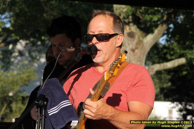 G. Miles & The Hitmen, a Blues/Rock band, perform on a gorgeous night in late July at Greenhills Concert on the Commons