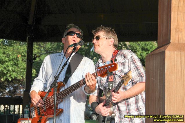 G. Miles & The Hitmen, a Blues/Rock band, perform on a gorgeous night in late July at Greenhills Concert on the Commons