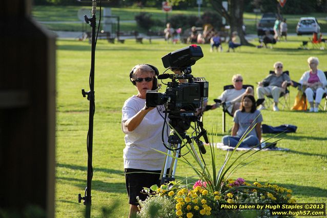 G. Miles & The Hitmen, a Blues/Rock band, perform on a gorgeous night in late July at Greenhills Concert on the Commons