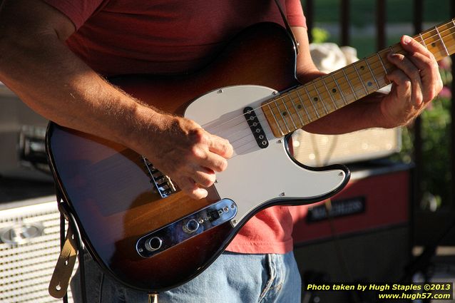 G. Miles & The Hitmen, a Blues/Rock band, perform on a gorgeous night in late July at Greenhills Concert on the Commons