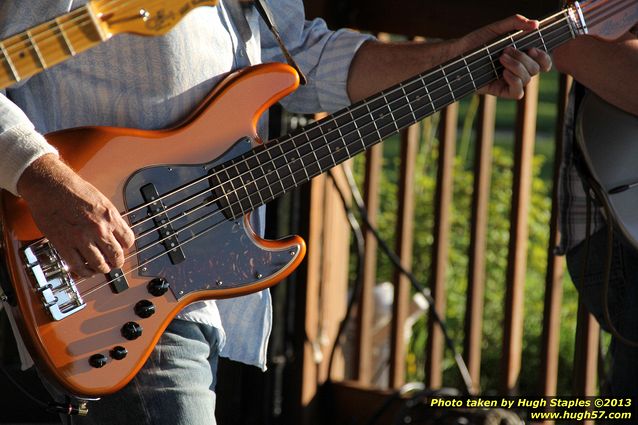 G. Miles & The Hitmen, a Blues/Rock band, perform on a gorgeous night in late July at Greenhills Concert on the Commons