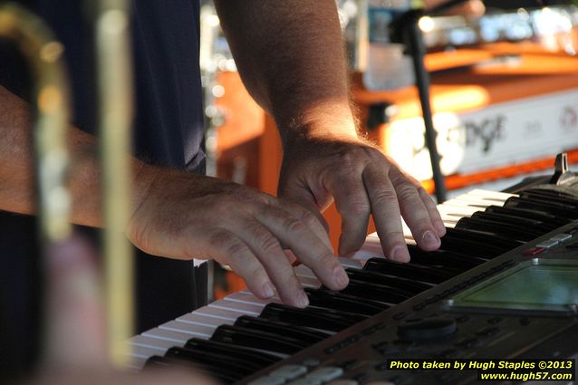 G. Miles & The Hitmen, a Blues/Rock band, perform on a gorgeous night in late July at Greenhills Concert on the Commons