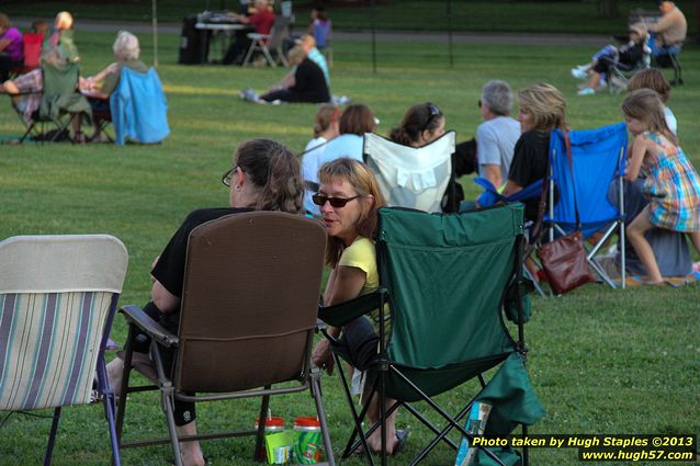 G. Miles & The Hitmen, a Blues/Rock band, perform on a gorgeous night in late July at Greenhills Concert on the Commons