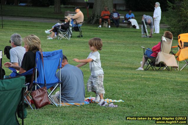 G. Miles & The Hitmen, a Blues/Rock band, perform on a gorgeous night in late July at Greenhills Concert on the Commons