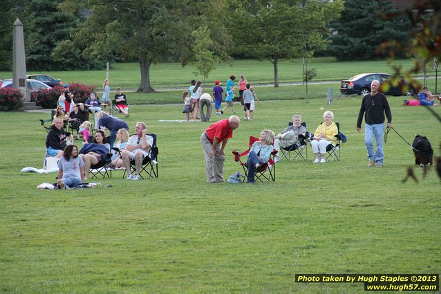 G. Miles & The Hitmen, a Blues/Rock band, perform on a gorgeous night in late July at Greenhills Concert on the Commons