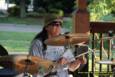 G. Miles & The Hitmen, a Blues/Rock band, perform on a gorgeous night in late July at Greenhills Concert on the Commons