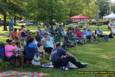G. Miles & The Hitmen, a Blues/Rock band, perform on a gorgeous night in late July at Greenhills Concert on the Commons