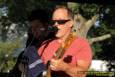 G. Miles & The Hitmen, a Blues/Rock band, perform on a gorgeous night in late July at Greenhills Concert on the Commons