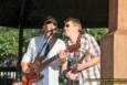 G. Miles & The Hitmen, a Blues/Rock band, perform on a gorgeous night in late July at Greenhills Concert on the Commons