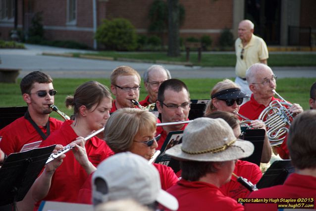 The U.C. Summer Concert Band performs at Greenhills Concert&nbsp;on&nbsp;the&nbsp;Commons