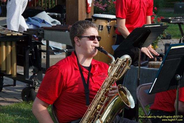 The U.C. Summer Concert Band performs at Greenhills Concert&nbsp;on&nbsp;the&nbsp;Commons