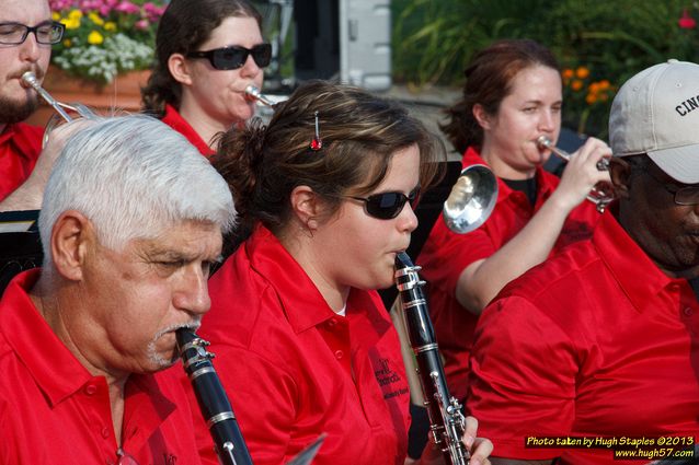 The U.C. Summer Concert Band performs at Greenhills Concert&nbsp;on&nbsp;the&nbsp;Commons