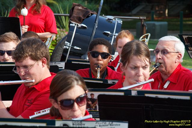 The U.C. Summer Concert Band performs at Greenhills Concert&nbsp;on&nbsp;the&nbsp;Commons