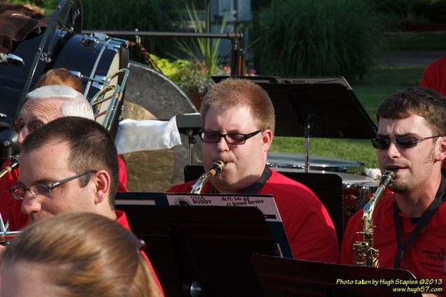 The U.C. Summer Concert Band performs at Greenhills Concert&nbsp;on&nbsp;the&nbsp;Commons