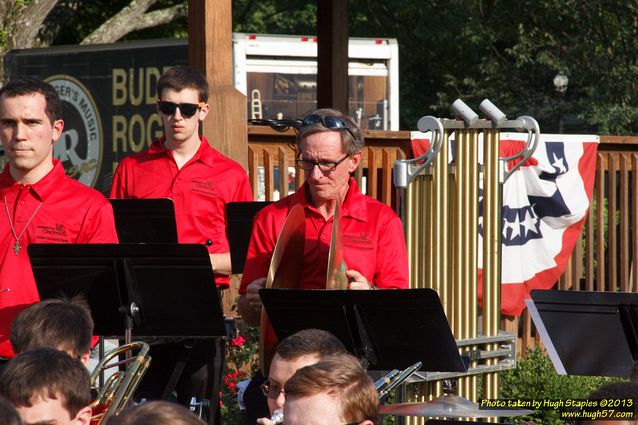 The U.C. Summer Concert Band performs at Greenhills Concert&nbsp;on&nbsp;the&nbsp;Commons