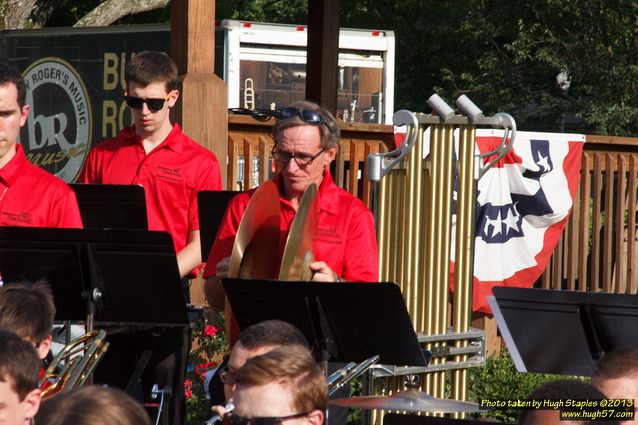 The U.C. Summer Concert Band performs at Greenhills Concert&nbsp;on&nbsp;the&nbsp;Commons