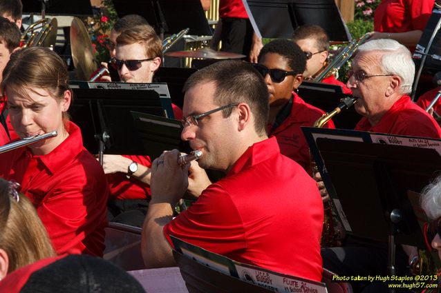 The U.C. Summer Concert Band performs at Greenhills Concert&nbsp;on&nbsp;the&nbsp;Commons