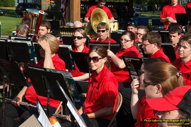 The U.C. Summer Concert Band performs at Greenhills Concert&nbsp;on&nbsp;the&nbsp;Commons