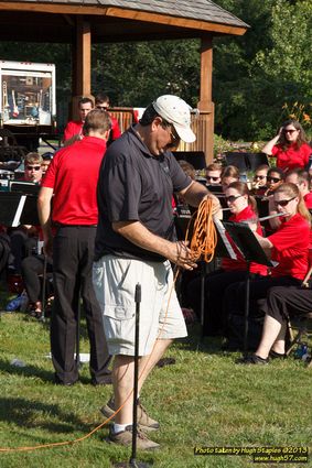 The U.C. Summer Concert Band performs at Greenhills Concert&nbsp;on&nbsp;the&nbsp;Commons