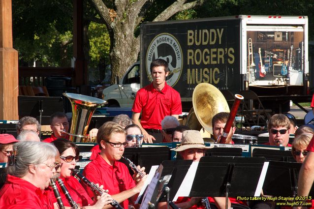 The U.C. Summer Concert Band performs at Greenhills Concert&nbsp;on&nbsp;the&nbsp;Commons