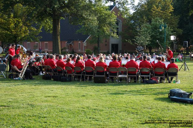 The U.C. Summer Concert Band performs at Greenhills Concert&nbsp;on&nbsp;the&nbsp;Commons