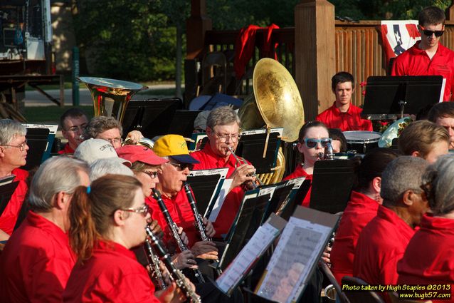 The U.C. Summer Concert Band performs at Greenhills Concert&nbsp;on&nbsp;the&nbsp;Commons