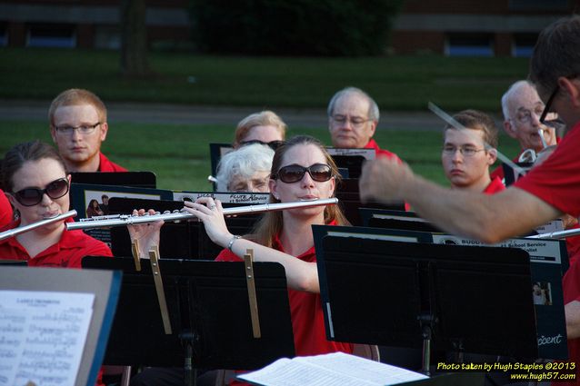 The U.C. Summer Concert Band performs at Greenhills Concert&nbsp;on&nbsp;the&nbsp;Commons